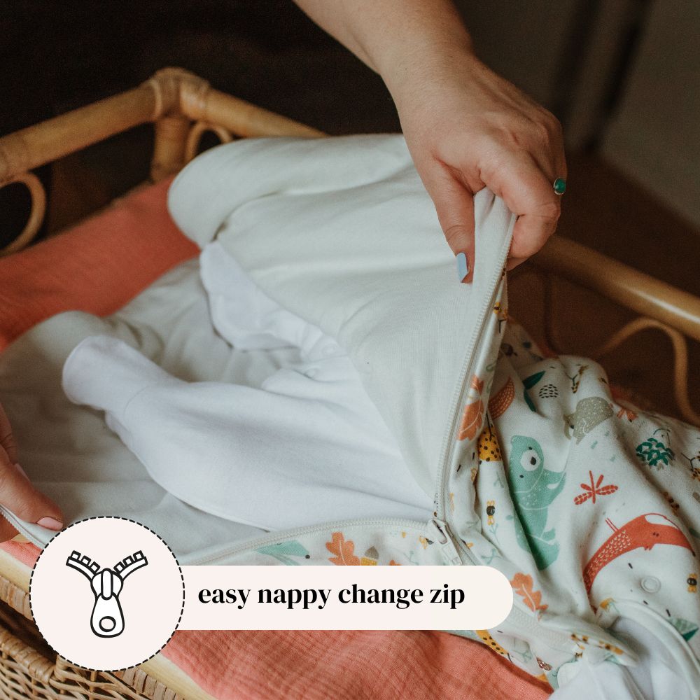 Folktails Organic Baby Sleep Bag 0-3 month