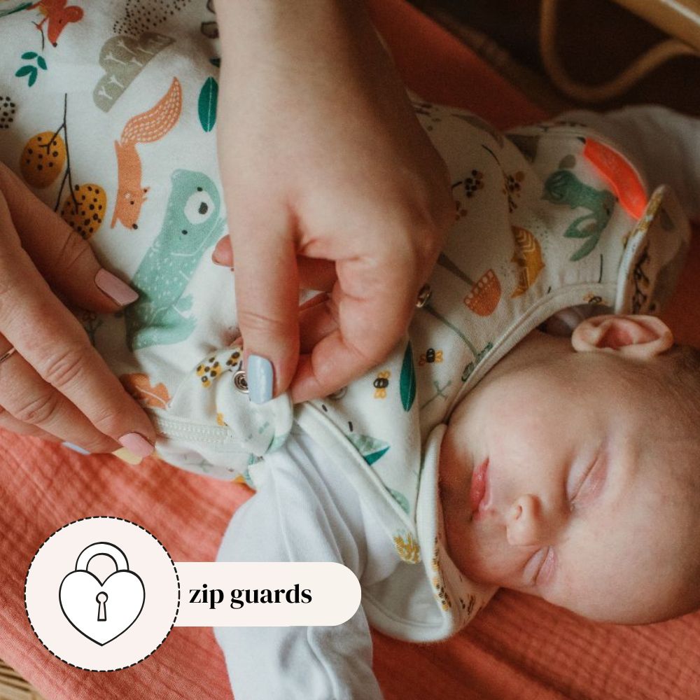 Folktails Organic Baby Sleep Bag 0-3 month
