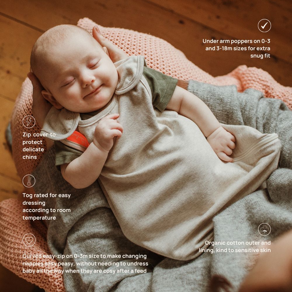 Lamb Organic Baby Sleep Bag 0-3 month