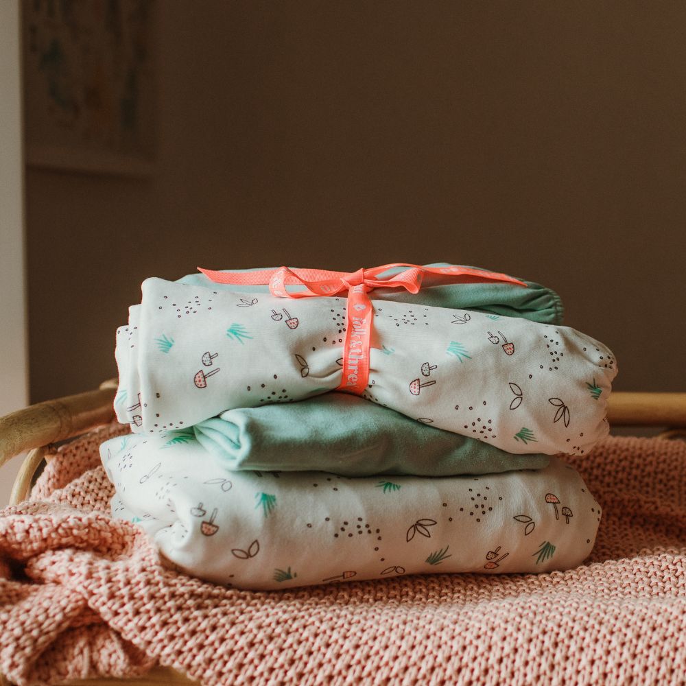 Wild Wood Organic Cotton Fitted Sheets