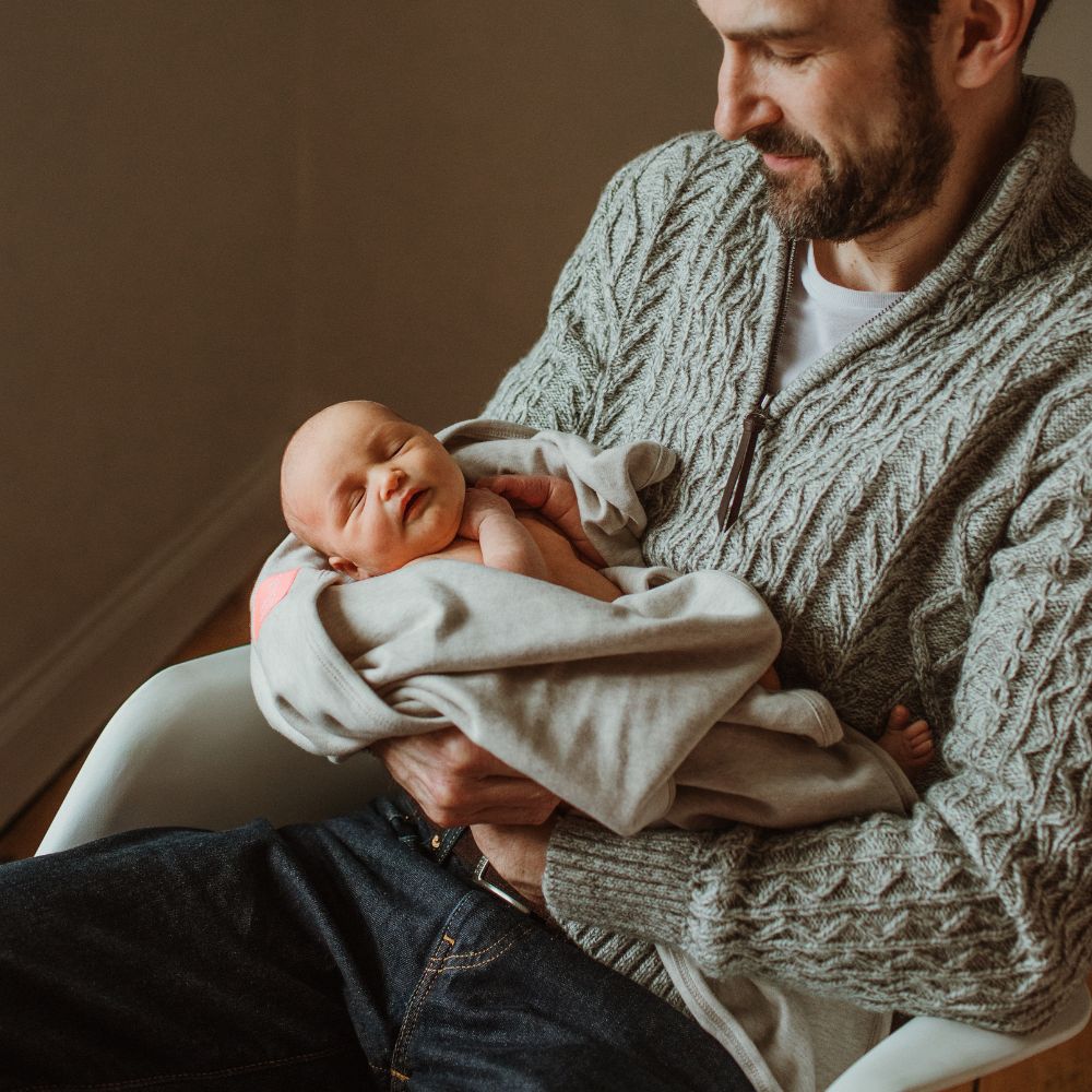 Lamb Organic Cotton Jersey Baby Blanket
