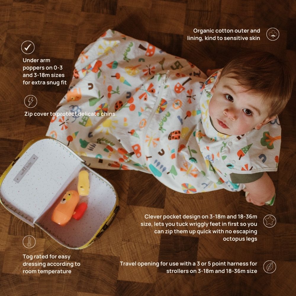 Salcombe Organic Baby Sleep Bag 3 month+