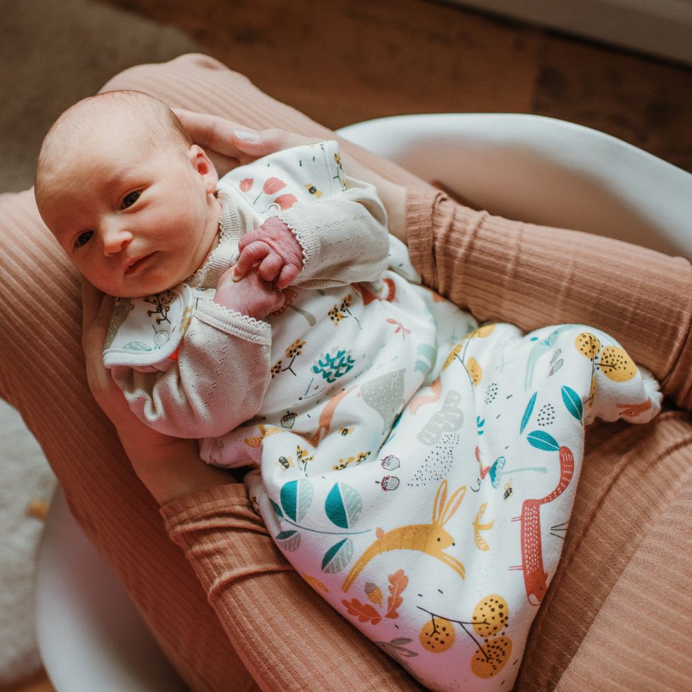 Folktails Organic Baby Sleep Bag 0-3 month