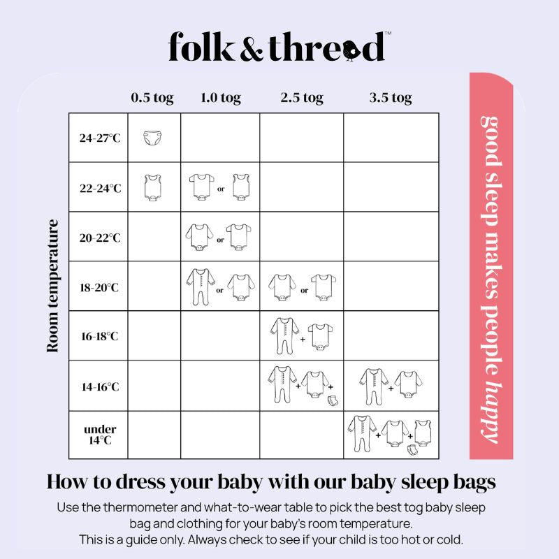 Lamb Organic Baby Sleeping Bag 3 month+